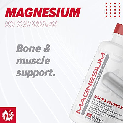 Metabolic Nutrition Magnesium, 650mg per Serving, Non-GMO, Vegan, Gluten Free
