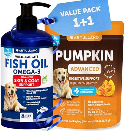 Travel Pack of Chews for Dogs - Fish Oil for Dogs - for Canines of All Breeds