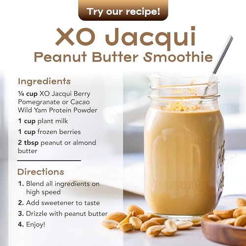 Organic & Vegan Protein Powder for Women Cacao-Chocolate Wild Yam – Delicious Protein Powder