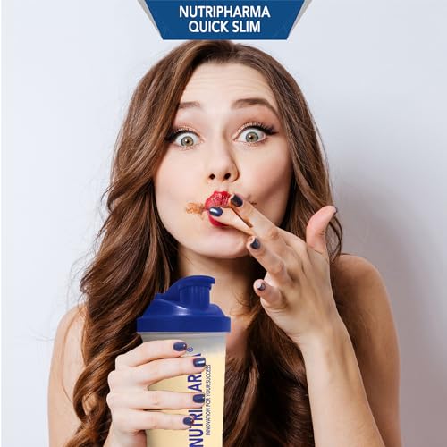 Quick Slim Meal Replacement Shake for Weight Loss, 30 Servings, 20g Protein, 27 Vitamins