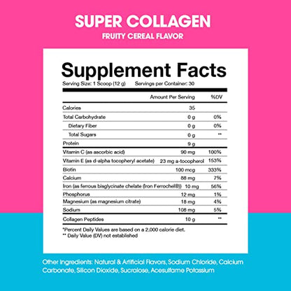 Obvi Collagen Peptides, Protein Powder, Keto, Gluten and Dairy Free, Hydrolyzed Grass