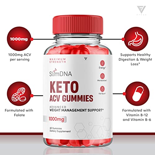 Slim DNA Keto Plus ACV Gummies Slimdna Keto ACV Gummies 500 MG Advanced