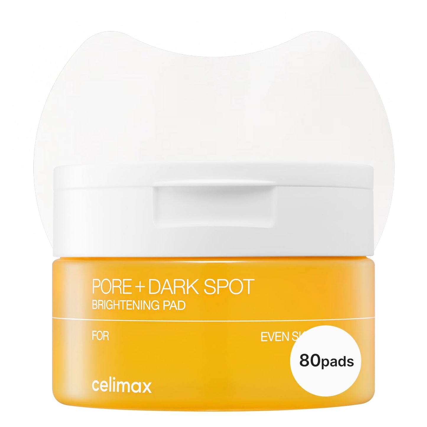 celimax Pore+Dark Spot Brightening Pad | Exfoliating Peeling Pads for Enlarged Pores, with Hyaluronic Acid, Pore Minimizer, Non-Irritating, Hydrating, For Sensitive Skin (40 pads)