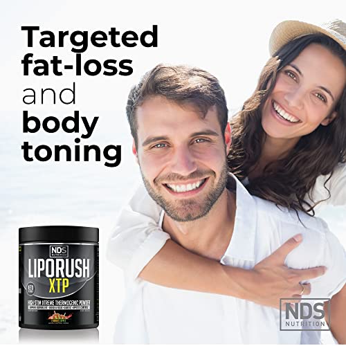 LIPORUSH NDS Nutrition XTP Thermogenic Fat Burner with L-Carnitine - Energy