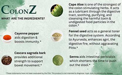 Dr. Dhoble’s Remedies ColonZ Colon Cleanser & Detox – Helps Occasional Constipation