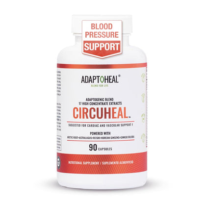 ADAPTOHEAL Circuheal Circulatory Support Ginkgo, Astragalus (180 Caps)
