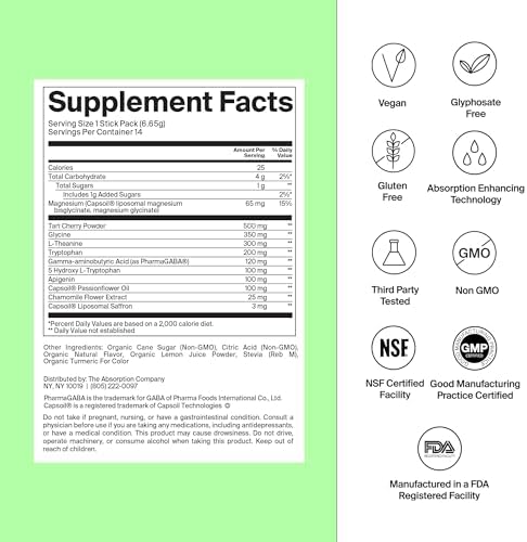 The Absorption Company Boost Bundle - Sleep 7PK & Restore 14PK Supplements | Workout Recovery Mix, Energy Hydration Boost + Calming Sleepy Drink Packs, No Melatonin, Vitamin Health Kit, High Absorption