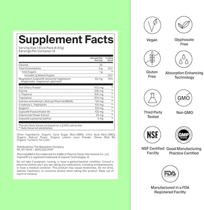 The Absorption Company Boost Bundle - Sleep 7PK & Restore 14PK Supplements | Workout Recovery Mix, Energy Hydration Boost + Calming Sleepy Drink Packs, No Melatonin, Vitamin Health Kit, High Absorption