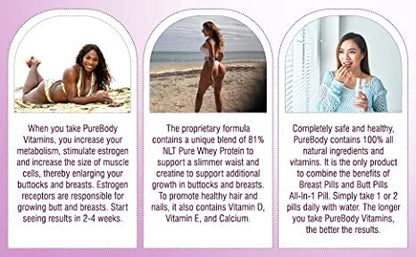 #1 Butt Enhancer and Breast Enhancer Vitamins – Butt Growth & Breast Enhancement Pills