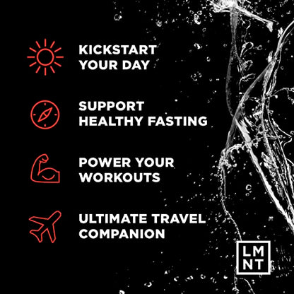 LMNT Keto Electrolyte Powder Packets | Paleo Hydration Powder | No Sugar, No Artificial