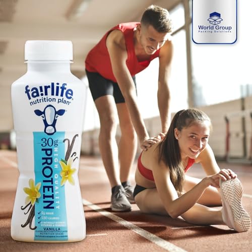 Fair life Nutrition Plan 30g Vanilla Protein Shake 8 Pack World Group Packing Solutions