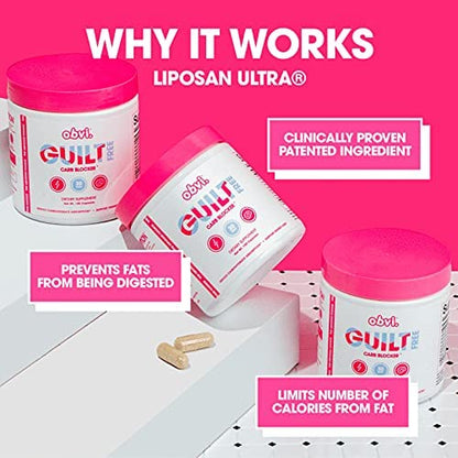 Obvi Guilt Free Carb Blocker, Block Carb Absorption, Support Weight Loss, Healthier Nails