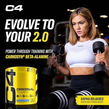 Cellucor C4 Original Pre Workout Powder Frozen Bombsicle Sugar Free Preworkout