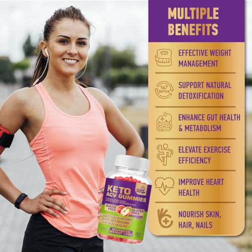 Keto Acv Gummies for Advanced Weight Loss & Belly Fat Burn - Pro Active Super Apple Cider