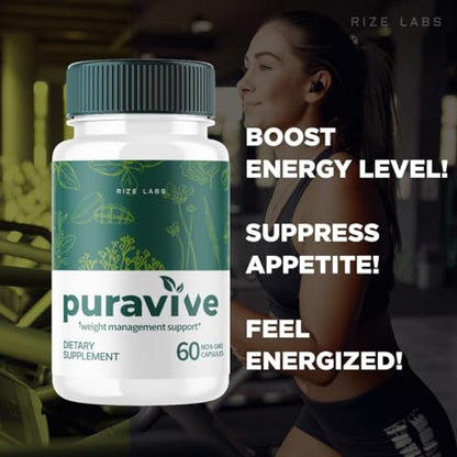 (3 Pack) Puravive Weight Health Pills, Puravive Capsules Reviews Supplement