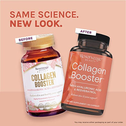 Reserveage Beauty, Collagen Booster, Collagen Supplement for Skin Care and Joint Health