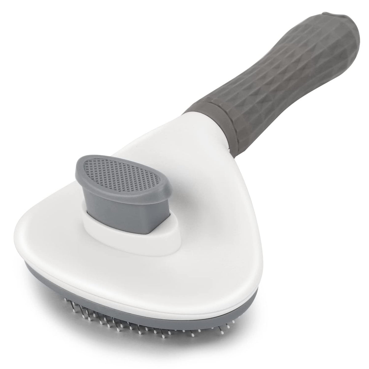 Depets Self Cleaning Slicker Brush, Dog Cat Bunny Pet Grooming Shedding Brush 