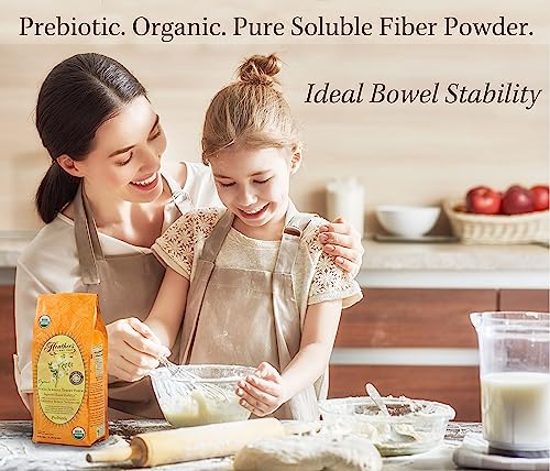 Heather's Tummy Fiber Organic Acacia Senegal for IBS, 16 Ounce Pouch ( 2 pack )