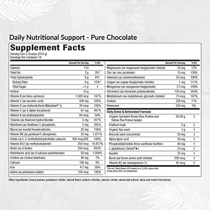 Equilife Daily Nutritional Support Bundle, Chocolate & Vanilla, 28 Servings