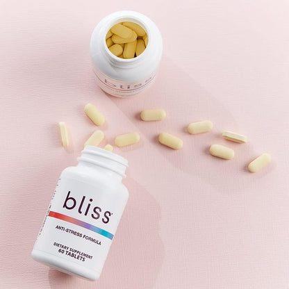 Bliss Stress Support with Ashwagandha, Rhodiola & L-Theanine, 60 Tablets