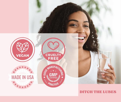 V Bliss Slippery Babe Vaginal Moisturizer Capsules | Relieves Vaginal Dryness with Slippery Elm