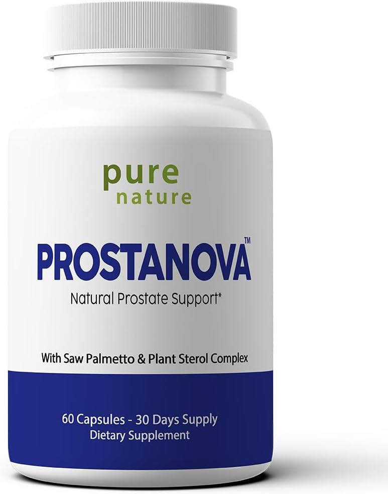 PureNature Prostanova - Natural Prostate Support Supplement with Saw Palmetto