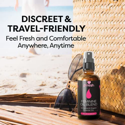 pHresh Feminine Essential Oil Spray & Vaginal pH Test Strips