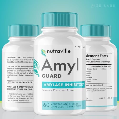 rize labs Nutraville Amyl Guard Dietary Supplement, Nutraville Amyl Guard Weight Loss Pills