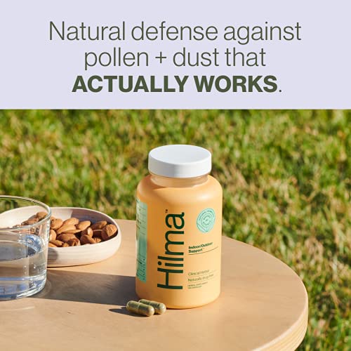 Hilma Natural Sinus Support - All Day Allergy Relief from Pollen and Dust with Butterbur