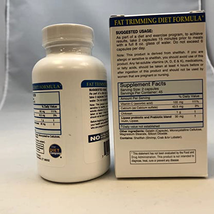 Absolute Nutrition FBlock Xtra Fat Absorber, Diet Formula, 90 Capsules