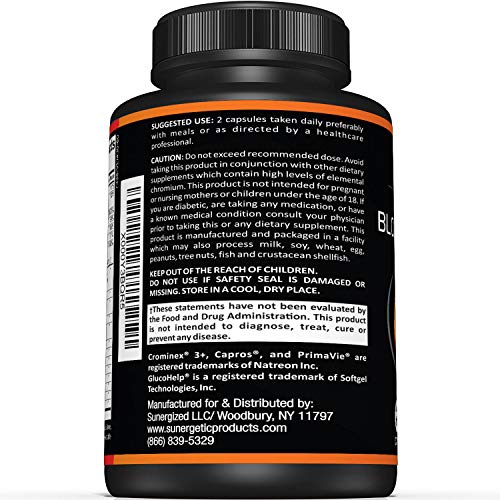 Premium Blood Sugar Support Supplement–Supports Healthy Blood Sugar Levels Already