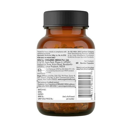 Shatavari - 60 Capsules Bottle