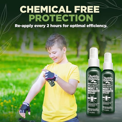 Deet-Free Insect & Mosquito Repellent Pack of 2 (8 oz) – Nice Smelling