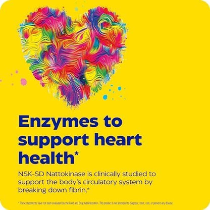 Enzymedica Natto-K Capsules, Vegan, Gluten Free, Kosher - 90 Capsules