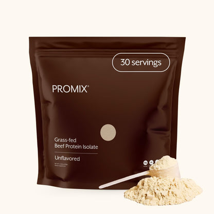 ProMix Nutrition Grass-fed Beef Protein Isolate - Unflavored - 30 Servings
