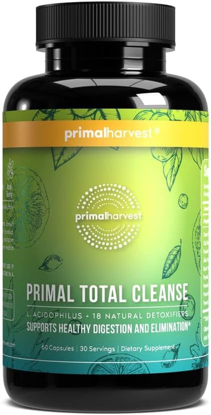 Primal Harvest Cleanse - Daily Supplement, Gluten, Dairy & Soy Free