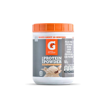 Gatorade Whey Protein Powder, 20 Servings Per Canister, 20 g of Protein Per Serving