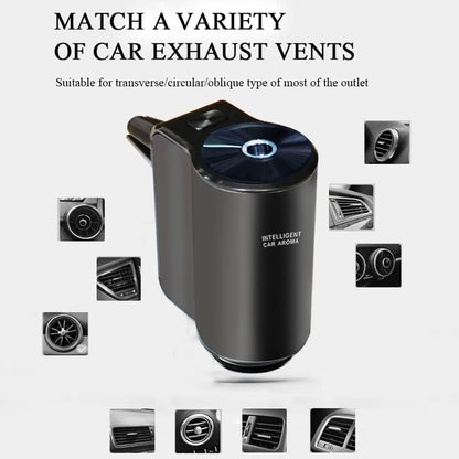 Intelligent Car Aroma,Intelligent Car Aroma Channel Car Air Freshener,Smart Car Air