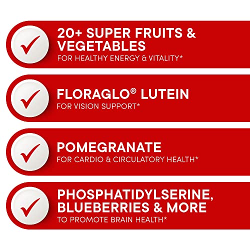Purity Products Super Reds Powder Phytonutrient Superfood Drink Mix w/FloraGLO Lutein