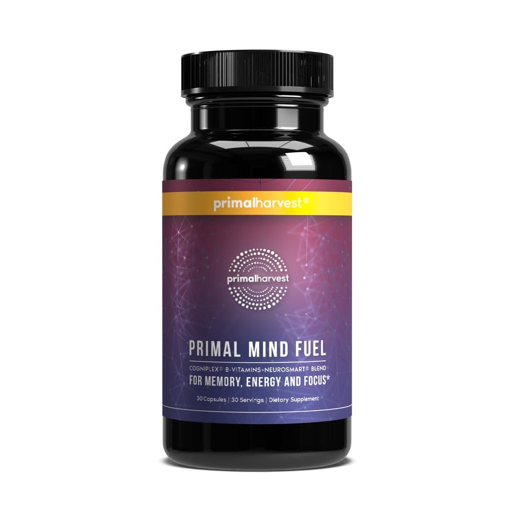Primal Harvest Mind Fuel - Daily Supplement, Gluten & Dairy Free