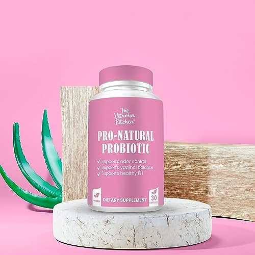 The Vitamin Kitchen Vaginal Probiotics for Women-Pro-Natural Women Probiotic-5 Billion