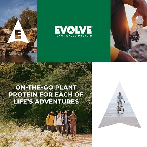 Evolve Plant Based Protein Shake, Vanilla Bean, 20g Vegan Protein, Dairy Free