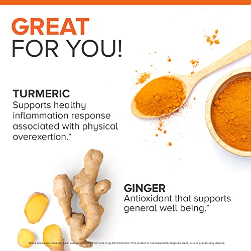 Qunol Turmeric Curcumin with Black Pepper & Ginger, 2400mg Turmeric Extract with 95%