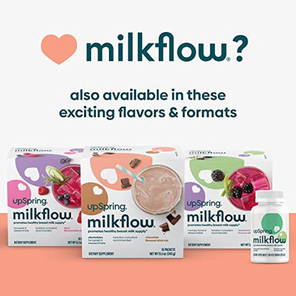 Upspring Milkflow Lactation Supplement Drink Mix – Milk Lactation Supplement to Support