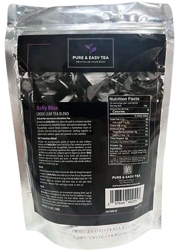 Pure And Easy Tea, Belly Bliss, Cleanse & Detox Tea, Supports Healthy Weight, Helps Reduc