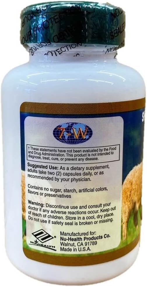 4 bottles Sheep Placenta Complex 100 Capsules/bottle, Make In USA, FRESH, Faster shipping !!