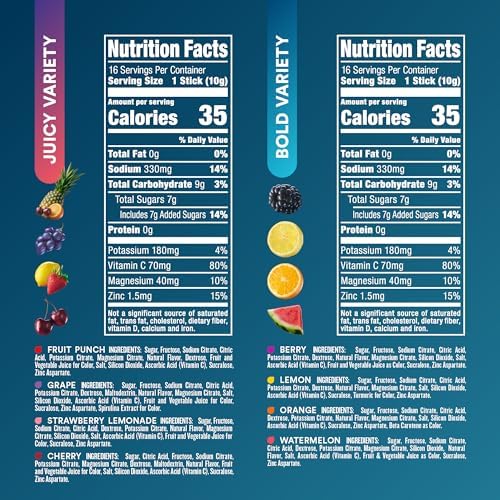 DripDrop Hydration Variety Pack Bundle Electrolyte Packets, 48 Count | Piña Colada, Mango, Açaí, Passion Fruit, Watermelon, Berry, Lemon, Orange, Fruit Punch, Grape, Strawberry Lemonade, Cherry