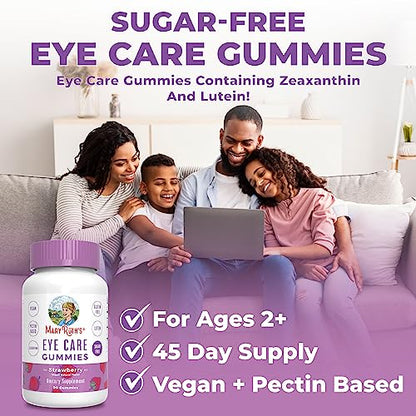 MaryRuth's Eye Care Gummies | Zeaxanthin and Lutein | 45 Day Supply